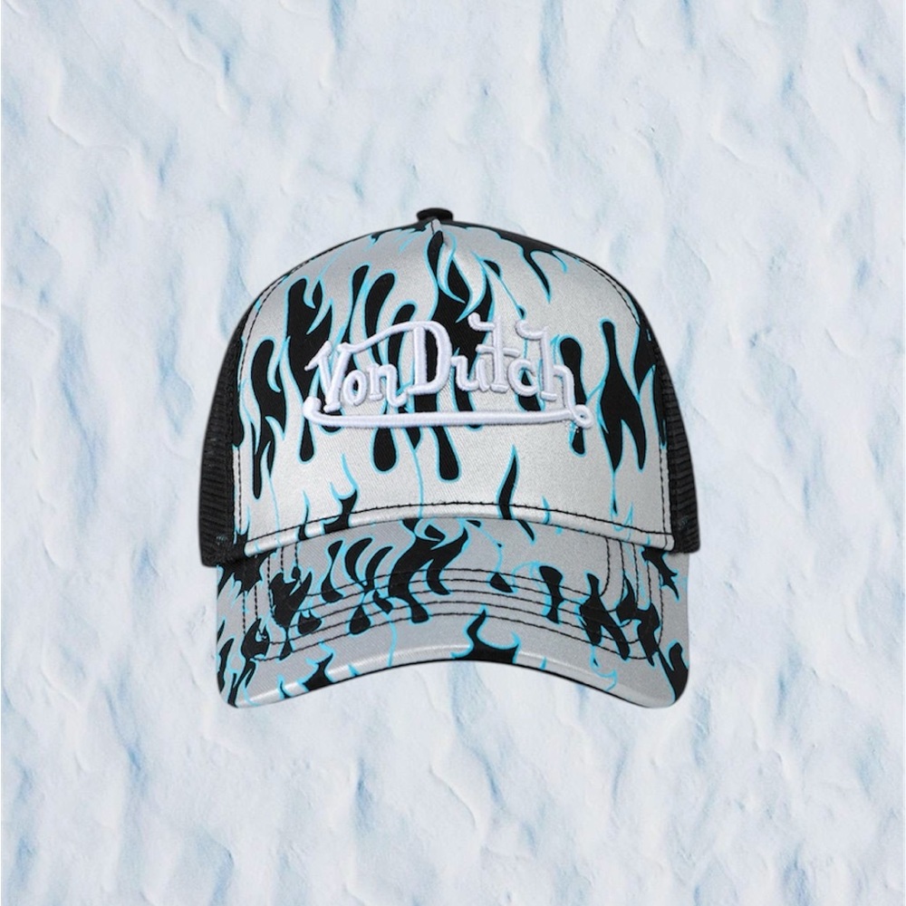 Von Dutch Blue Flame Hat